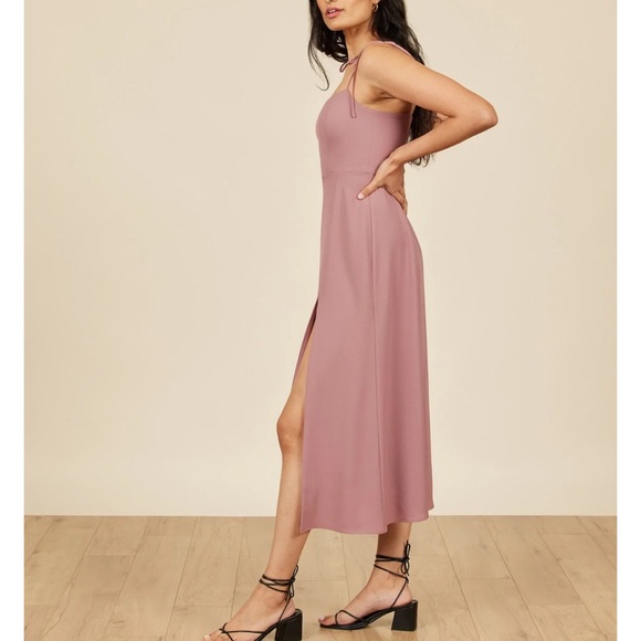 Park and fifth Willow dress in Mauve - Picture 3 of 5